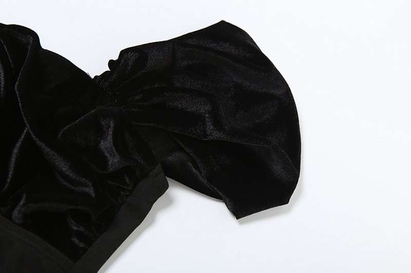 Ruched Bubble Mini Dress image 5