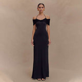 Off-Shoulder Maxi Dress image 2