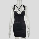 Bodycon Dress with Structured Bust image 3