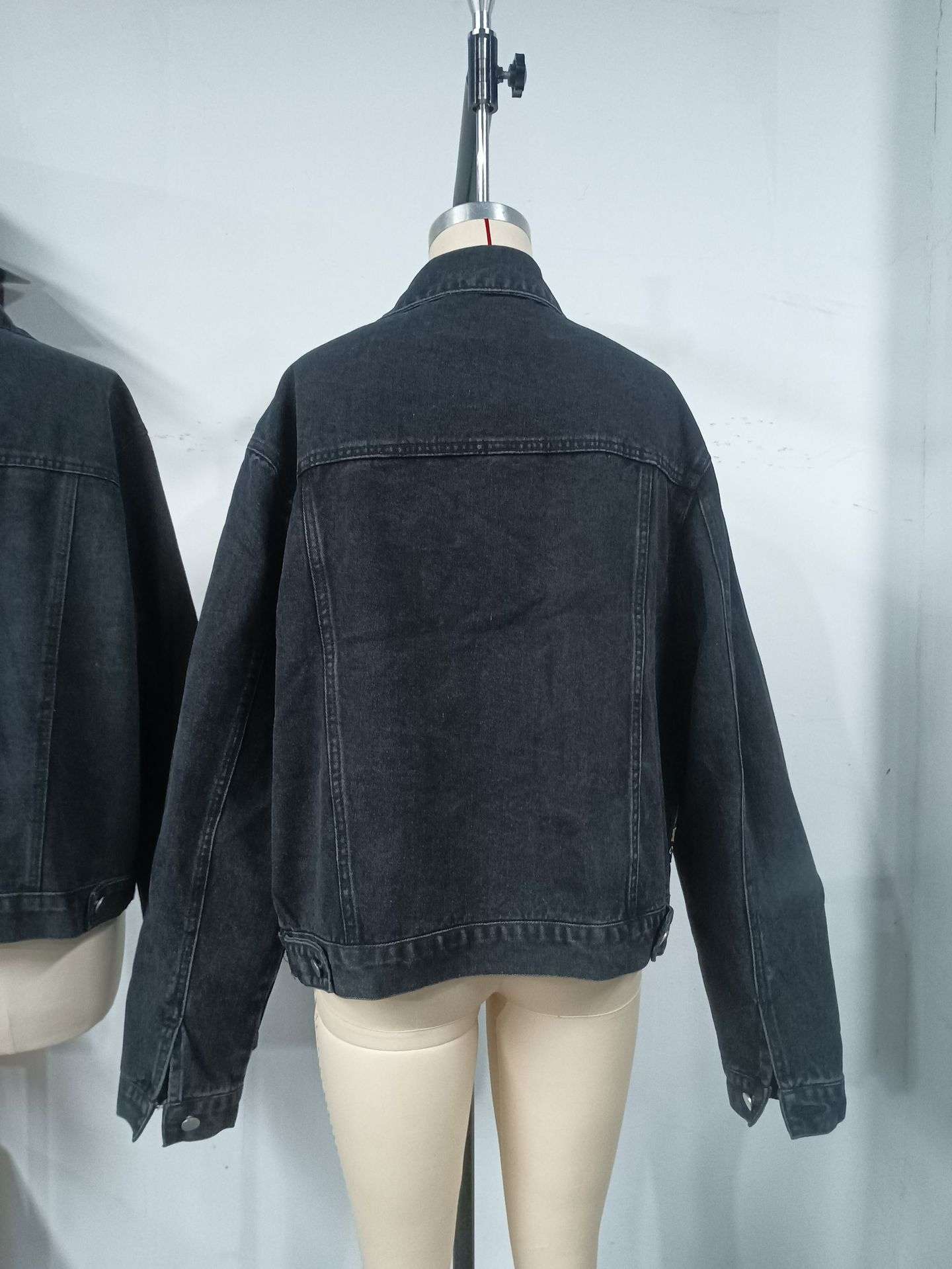 Embroidered Patch Denim Jacket image 4