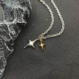 Two-Tone Starfish Pendant Necklace image 4