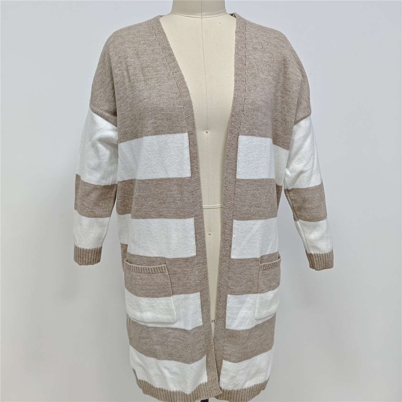 Urban Chic Striped Knit Cardigan image 9