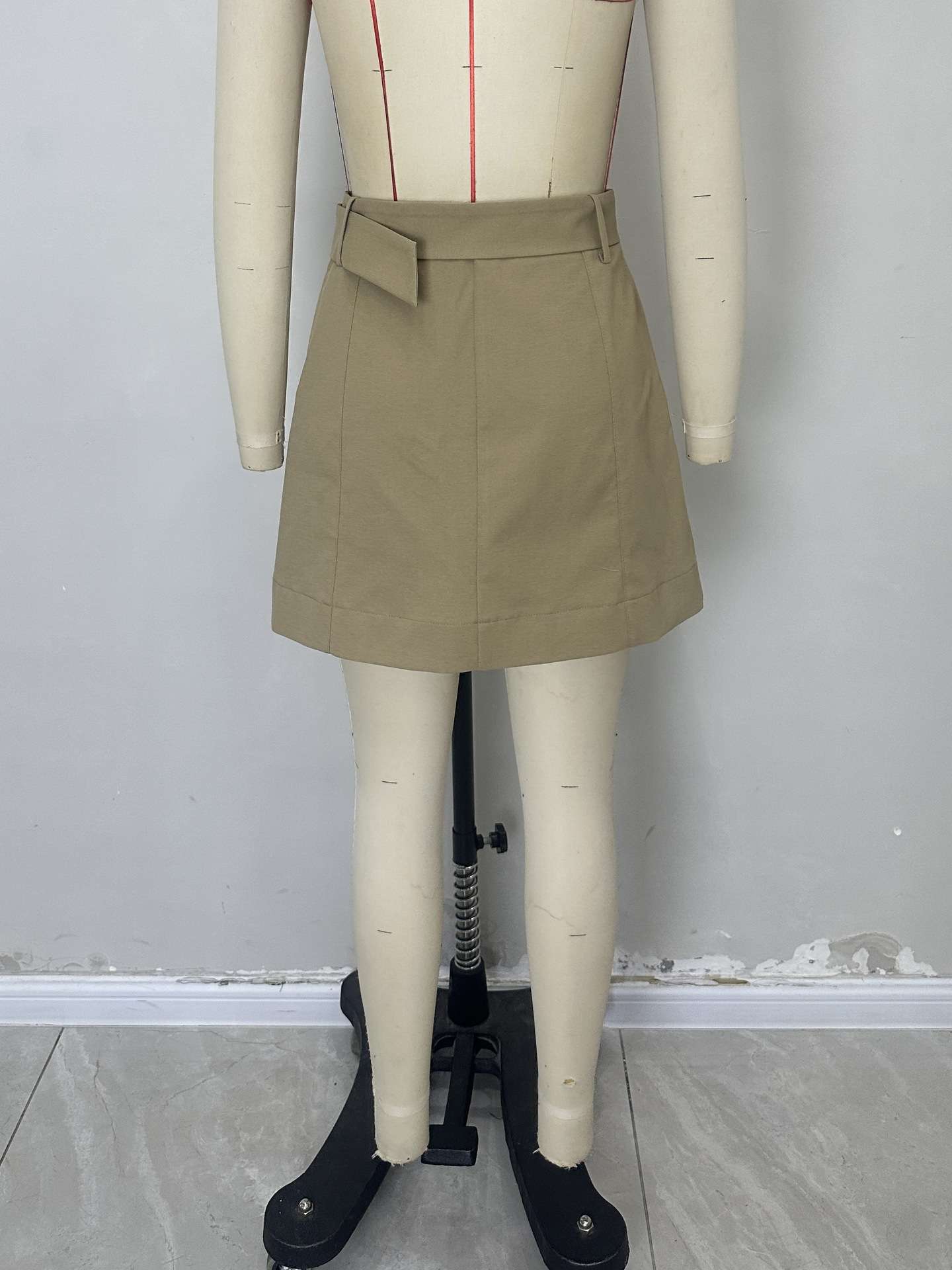 Button-Front Mini Skirt image 5