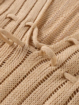 Metallic Maxi Dress with Deep V-Neck image 4