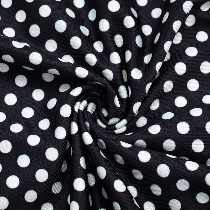 Polka Dot Strapless Jumpsuit image 4