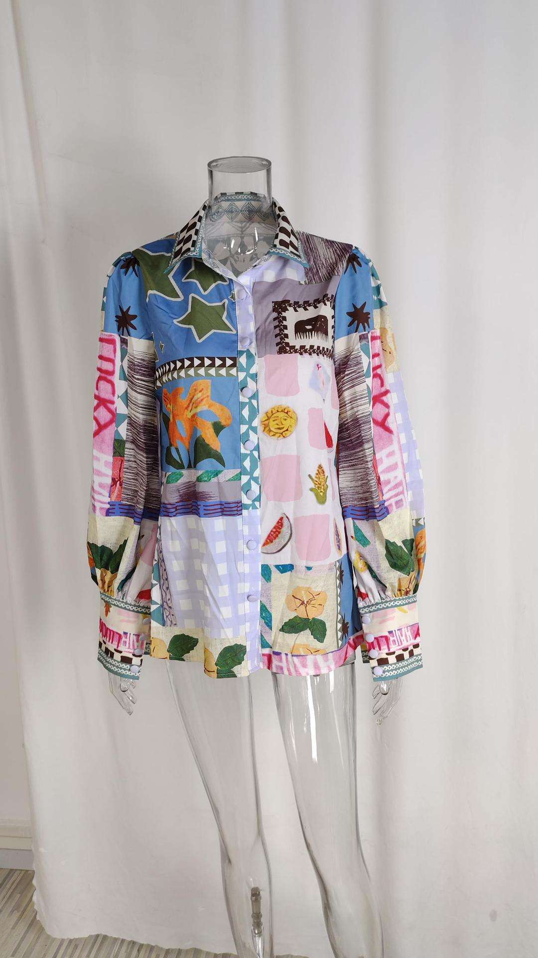 Collared Printed Shirt image 6