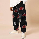 Mens Akatsuki Cloud Sweatpants - S, Black image