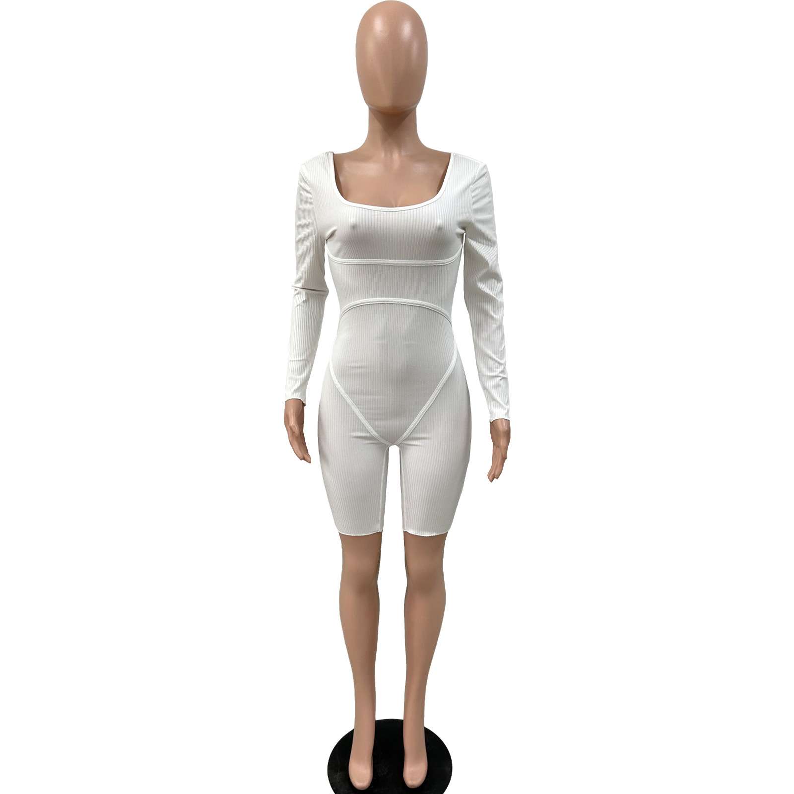 Elegant Ribbed Jumpsuit image 4
