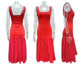 Scarlet Siren Drop Waist Midi Dress image 4