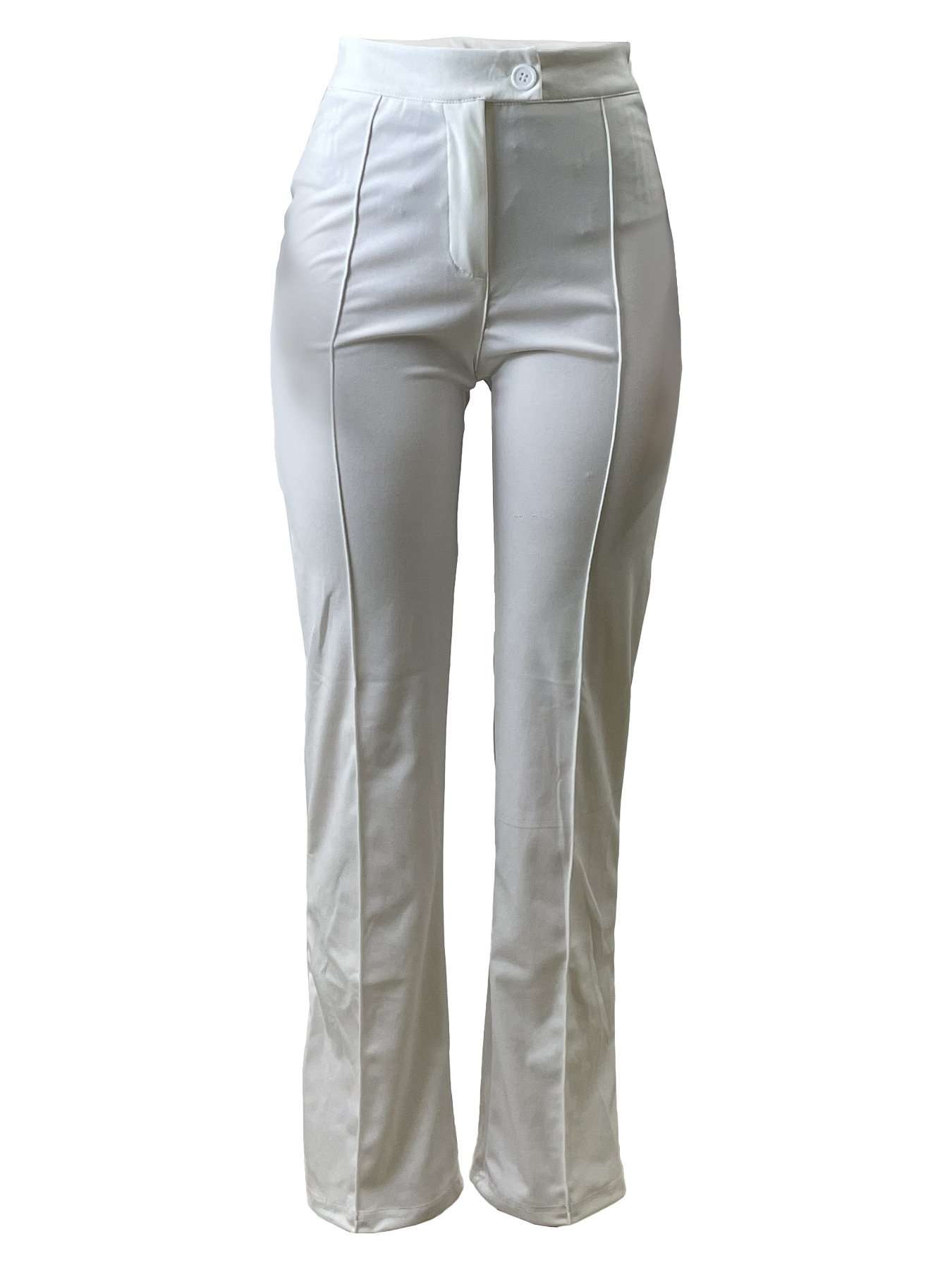 High Waist Slimming Tapered Pants image 5