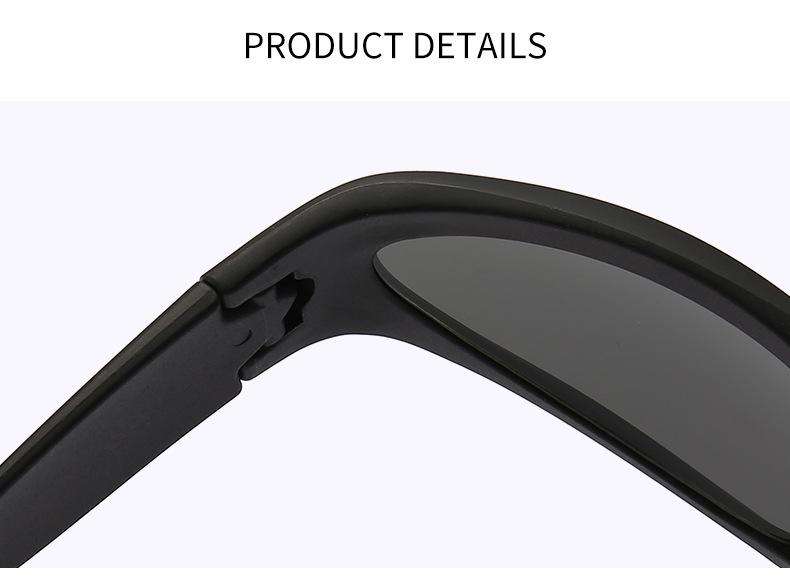 Sleek Black Wraparound Sunglasses image 2