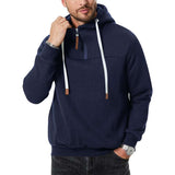 Casual Solid Hooded Sweatshirt image 3