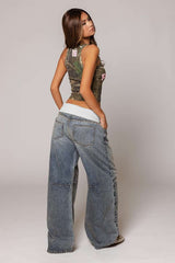 Oversized Baggy Denim Jeans image 2