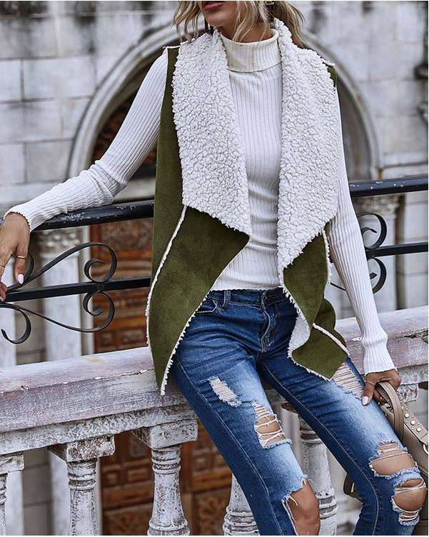 Cozy Chic Sherpa Vest image 4