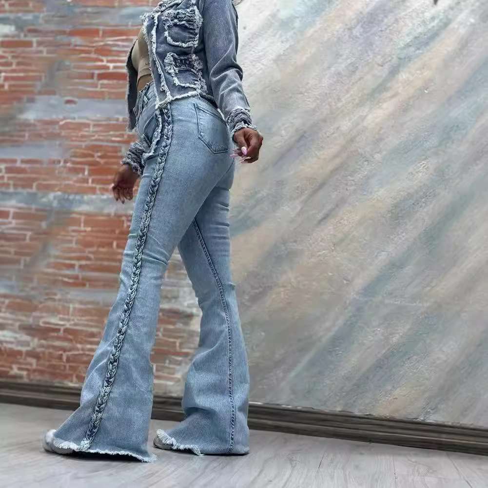 Braided Bell Denim image 1