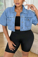 Cropped Short Sleeve Jacket image 0