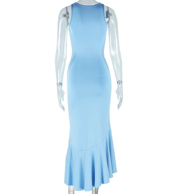 Azure Elegance Midi Dress image 3