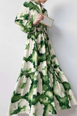 Elegant V-Neckline Maxi Dress image 1