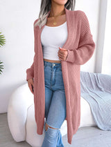 Long Knitted Cardigan Sweater image 2