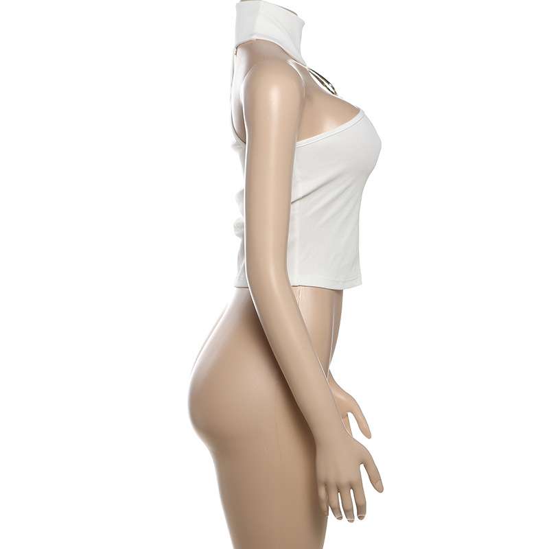 Stylish Cut-Out Tank Top image 3