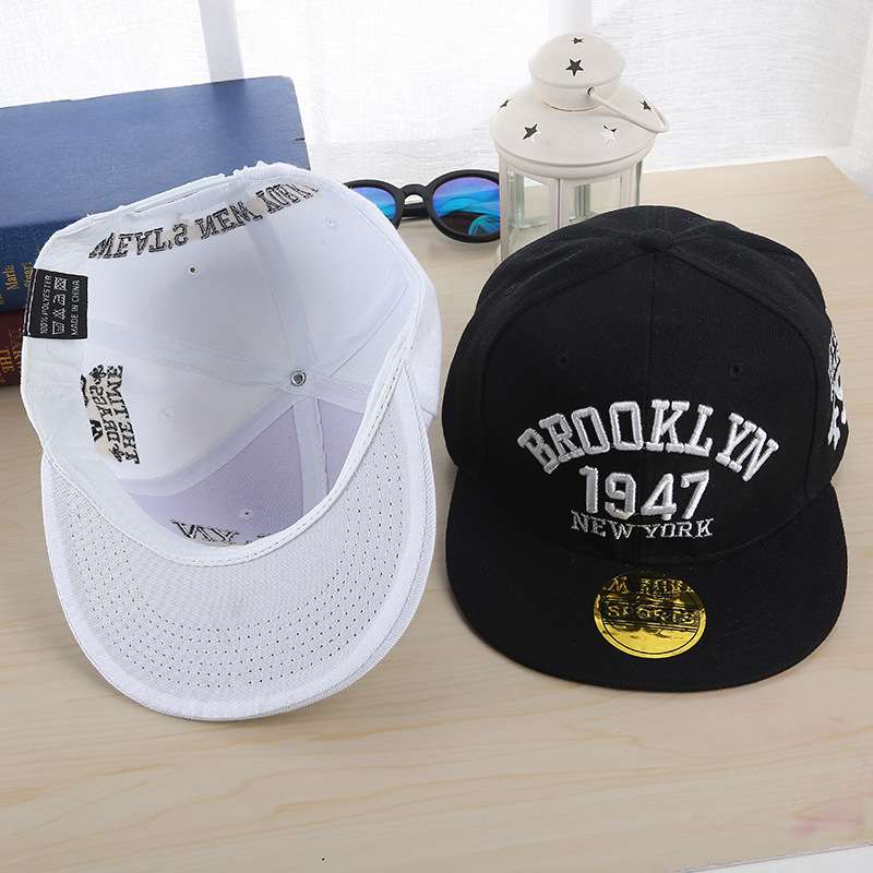 Baseball Cap with Embroidered Text image 0