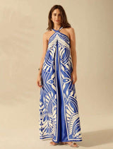 Floral Printed Wide-Leg Jumpsuit image 0