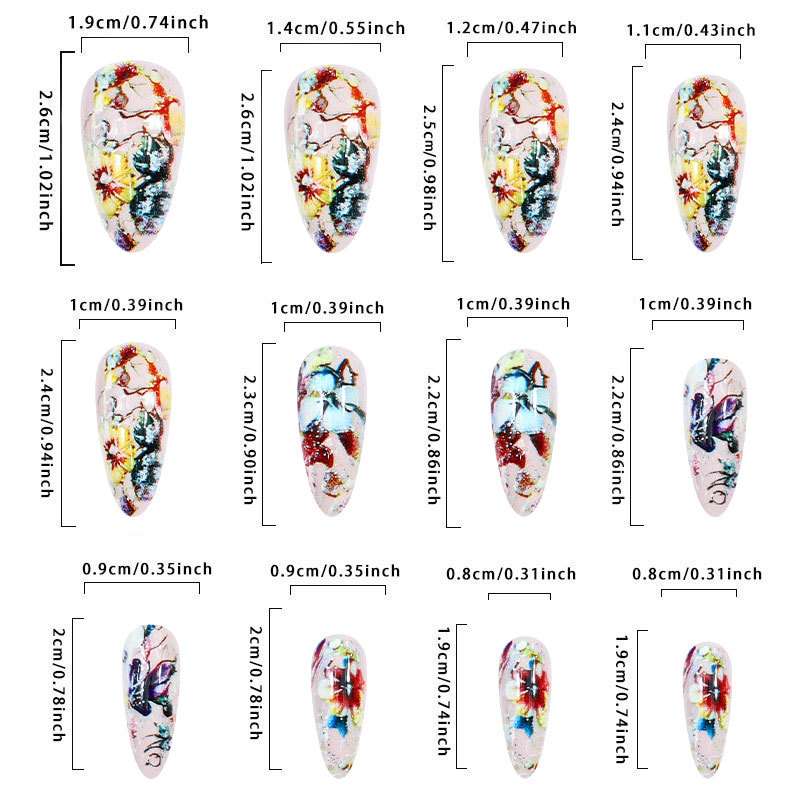 Floral and Butterfly Nail Art image 4