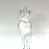 Elegant Cowl Neck Dress image 4