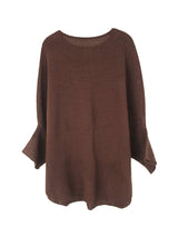 Oversized Sweater with Rolled Sleeve image 6