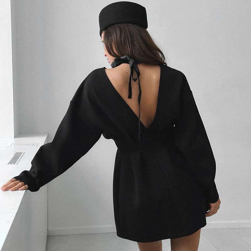 Modern Muse V-Back Dress image 7