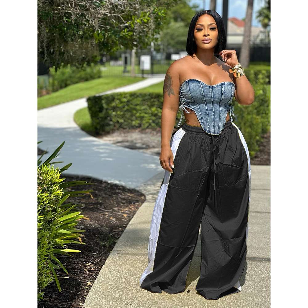 BoldStride Track Pants - M, Black image