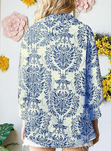Long sleeve Floral print Casual Shirt image 8