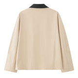 Classic Jacket with Black Collar image 5