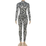 Chic Animal Print Jumpsuit image 3