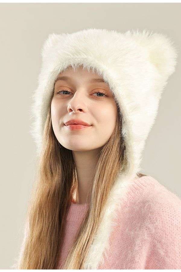 Cozy Faux Fur Snow Hat image 0