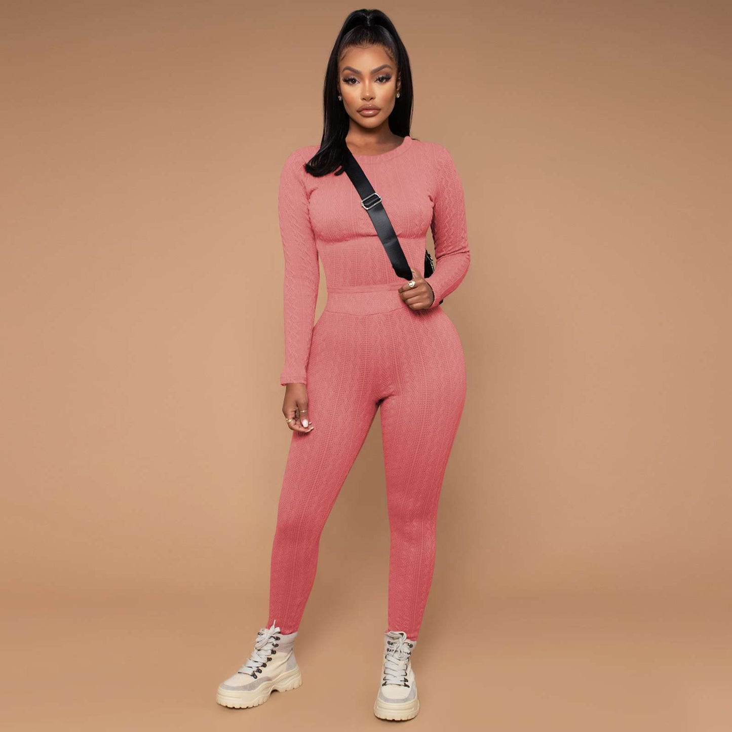 Sweater Legging Set - M, Ballerina Pink image