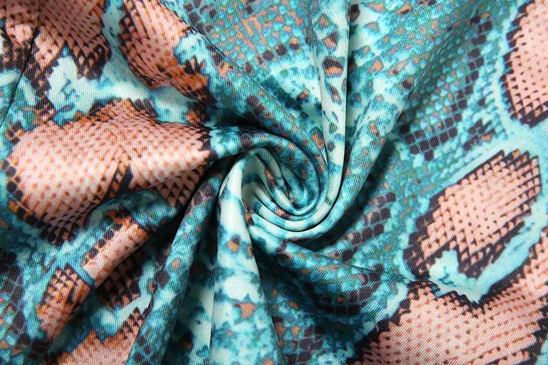 Snake Print Sleeveless Jumpsuit image 6