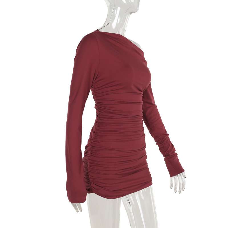 Eleganza Asymmetry Mini Dress image 4