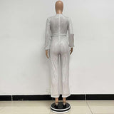 Sequin Dressy Casual JumpsuitS image 5