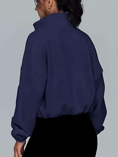 Zip Up Oversized Sweatshirts image 8