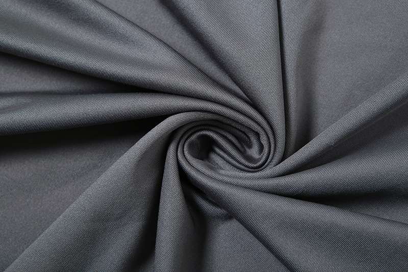 One-Shoulder Gray Evening Gown image 5