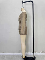 Stylish Asymmetrical Two-Piece Set image 4