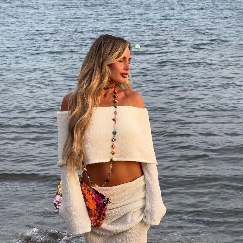 Elegant Off-Shoulder Two-Piece Set image 5