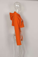 Fierce Femme Cropped Hoodie image 4