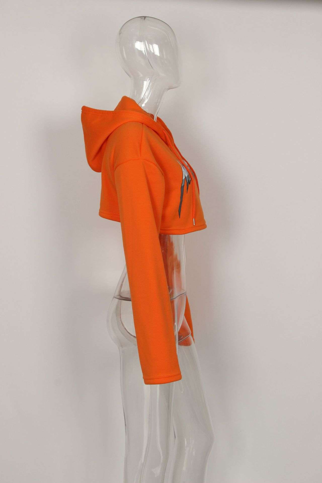 Fierce Femme Cropped Hoodie image 4