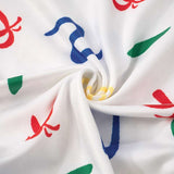 Stylish Summer Top with Abstract Colorful Print image 2