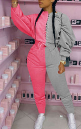 Casual Two Tone Jumpsuit image 0