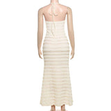 Ribbed Maxi Dress with Ring Detail image 4