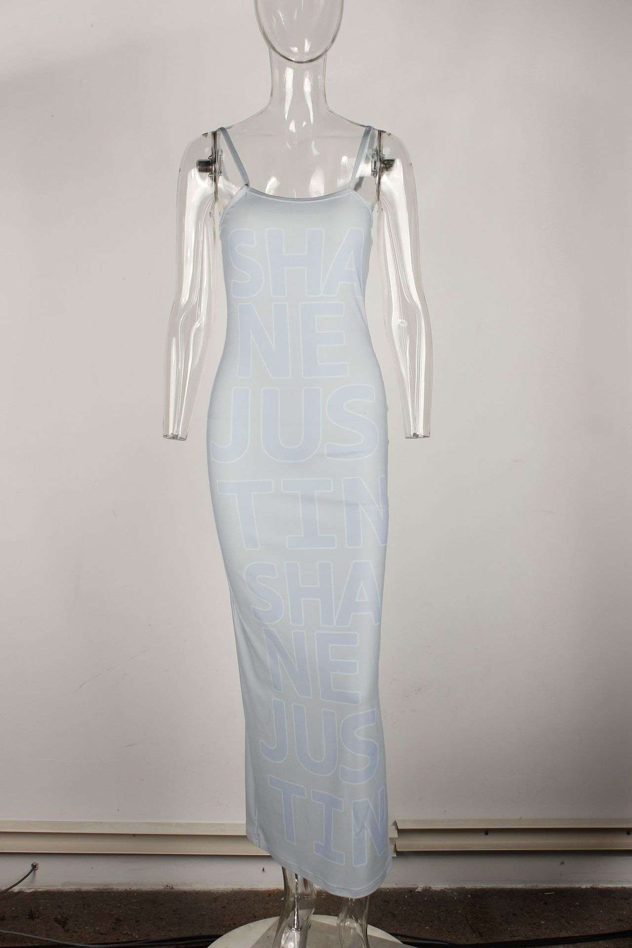 Chic Graphic Maxi Dress image 2