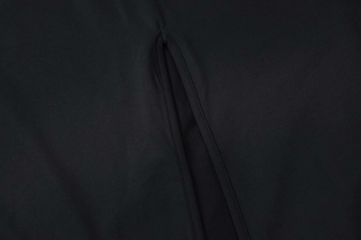 Lace-Up Black Maxi Dress image 6